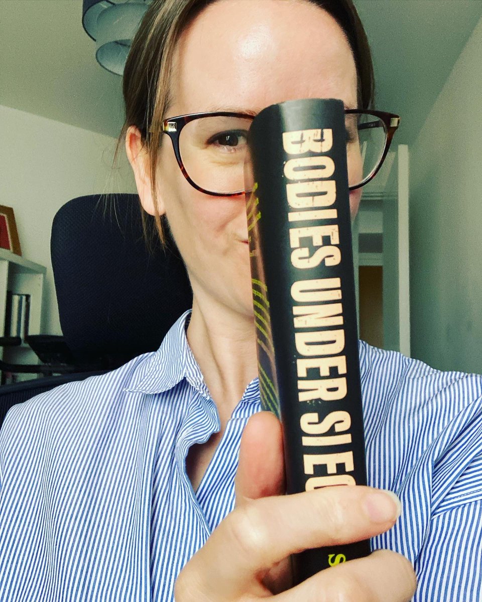 sianushka's tweet photo. Introducing my book, delivered safely by courier at 1.50pm on 29 April, author doing well but laughing tearful full of pride, nerves, excitement and relief https://t.co/nDWGP4bjln