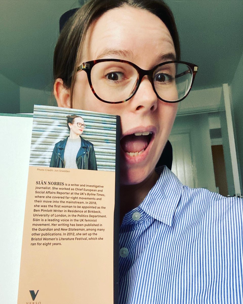 sianushka's tweet photo. Introducing my book, delivered safely by courier at 1.50pm on 29 April, author doing well but laughing tearful full of pride, nerves, excitement and relief https://t.co/nDWGP4bjln