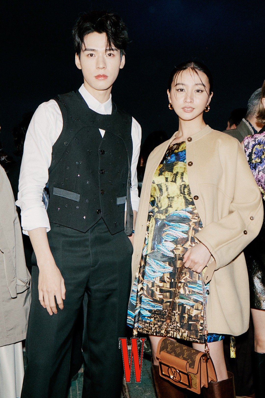 Actor Gong Jun attends Louis Vuitton Fashion Show on September 16