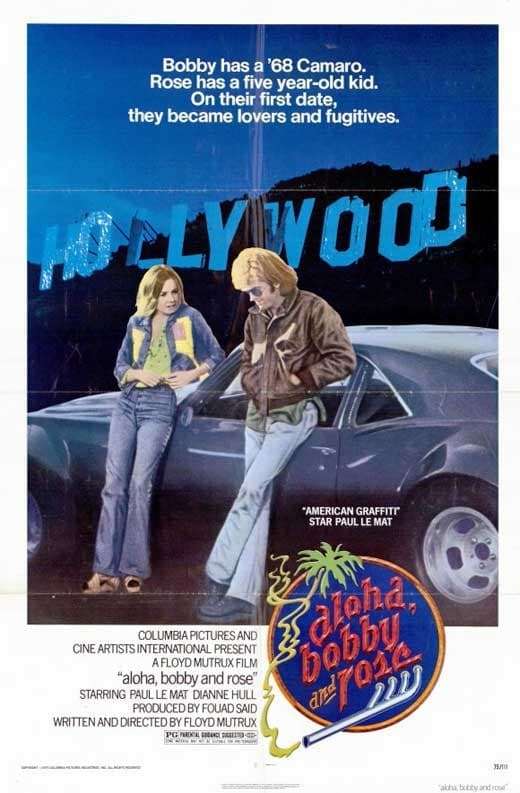 OnThisDayFilm's tweet photo. Aloha, Bobby and Rose was released on this day 48 years ago (1975). #PaulLeMat #TimMcIntire - #FloydMutrux https://t.co/cippe0Uvk9 https://t.co/DwN31gHCWG