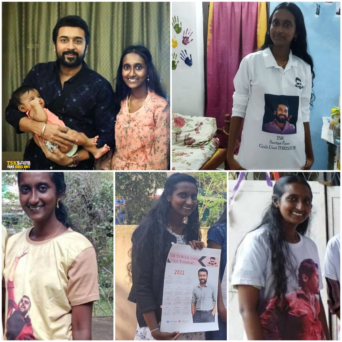 SuriyaGirls_TFC's tweet photo. That's a fangirl moment 🤌❤️ for sure 🥰 &amp; ofcourse Lucky enough @tsk_girls ... Go on Girl power💫
#Kanguva @Suriya_offl https://t.co/hJter54zsb