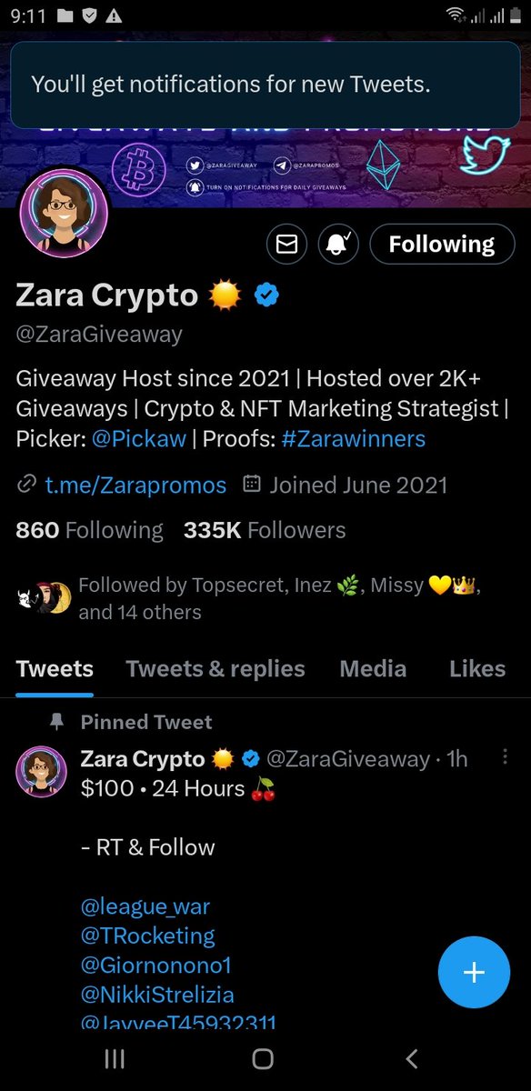 CryptoNick72's tweet photo. @SirKunt @ZaraGiveaway https://t.co/0KJ9NAjgtk