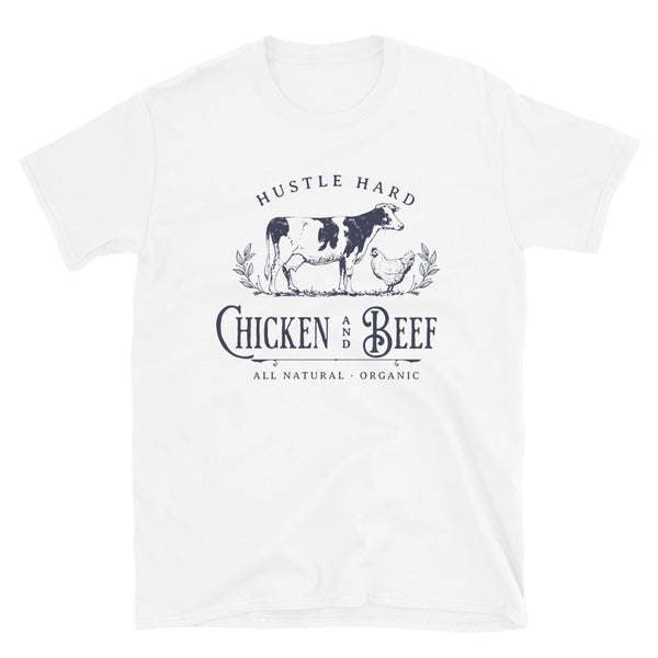 Midu_Life's tweet photo. Hustle Hard Chicken and Beef T Shirt https://t.co/8zqnm9OiZU https://t.co/U7v7uFiJsK