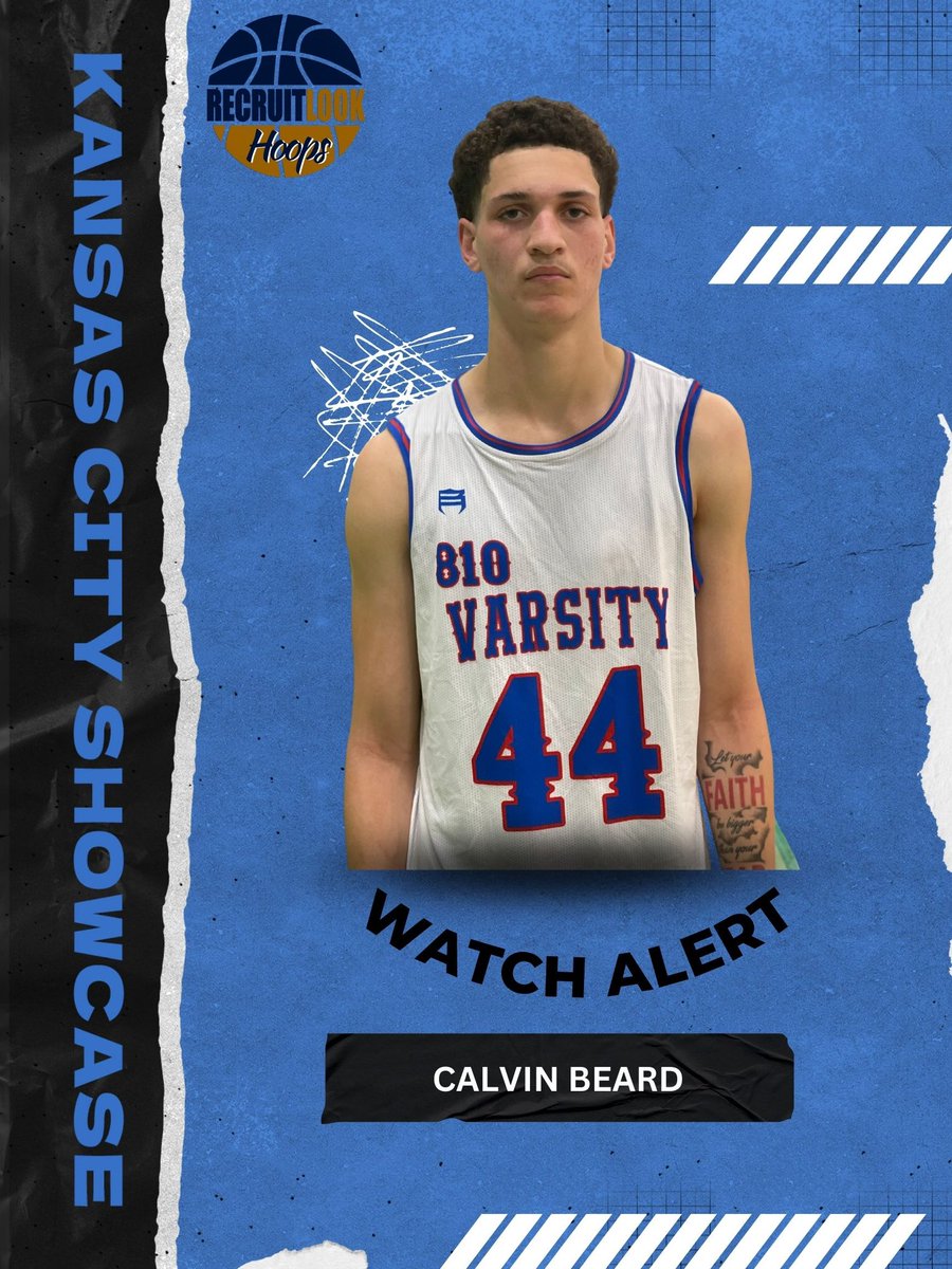 RL_Hoops's tweet photo. 🚨Watch Alert🚨

Calvin Beard 6’8 C 810 Varsity Elite Blue 17U a raw athlete playing ball for only 6 months. Beard has long arms, is athletic, and flashes raw skills in the post. He made a few interior passes for assists. Is a good finisher in the paint against multiple defenders and a very dominant rebounder on both ends. He has a high upside as he gains more experience and development. 

#RLHOOPS