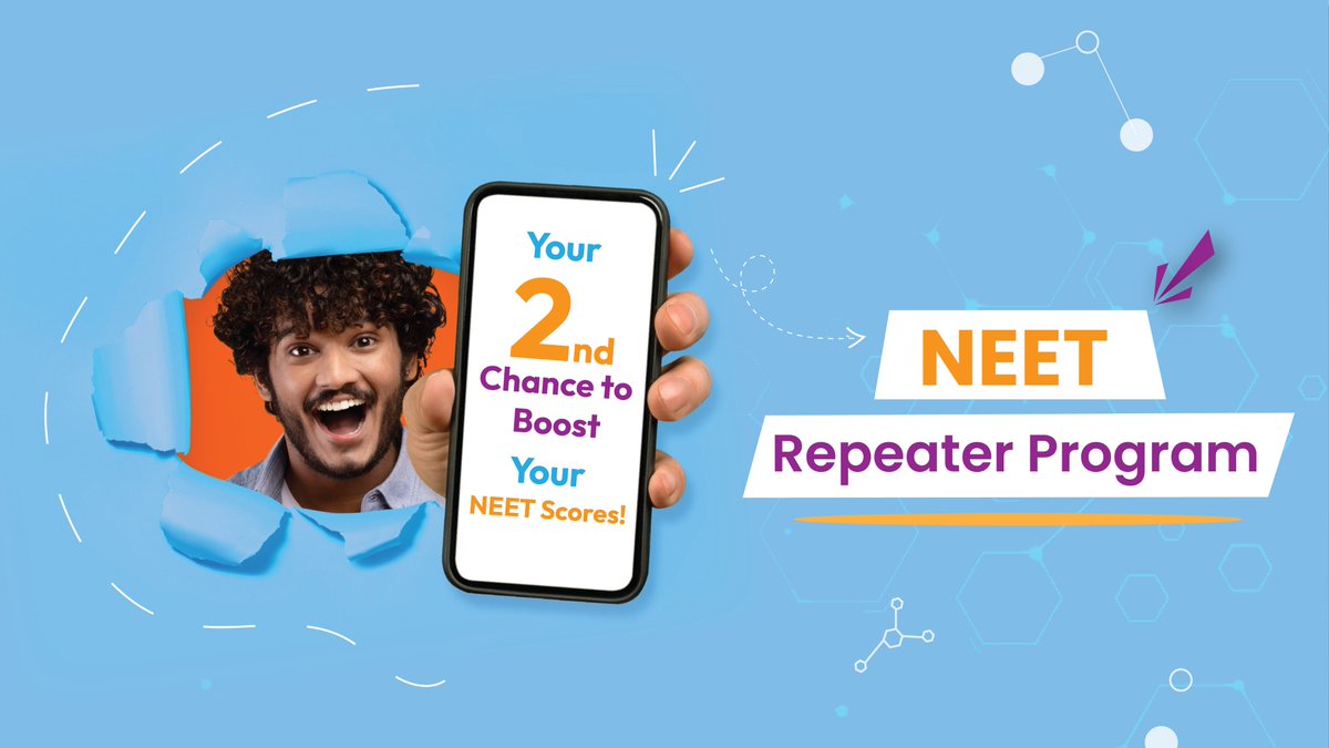 variacademy's tweet image. NEET Repeater Program - Your 2nd Chance to Boost Your NEET Scores 🎯
bit.ly/41M95QB

Enroll Now: 7339093846, 9043152030
Website: variacademy.in

#NEET #NEETRepeaterProgram #student #careers #education #educational #mbbs #neetphysics #neetchemistry #neetbiology