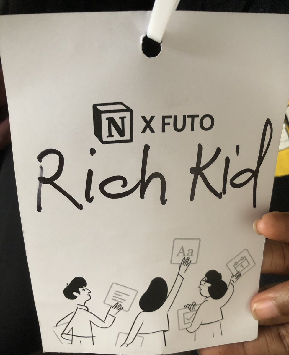 _adexclusive's tweet image. Here at the Notion x Futo event😌
@thesocialduke_ 
#notionfuto