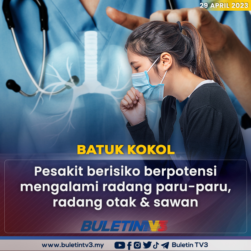 BuletinTV3's tweet photo. BATUK KOKOL | Batuk Kokol boleh menyebabkan radang paru-paru, radang otak serta sawan sekiranya kurang bekalan oksigen ke otak

Video penuh : https://t.co/e7O5I6Ys4a https://t.co/kcms7UrkgY