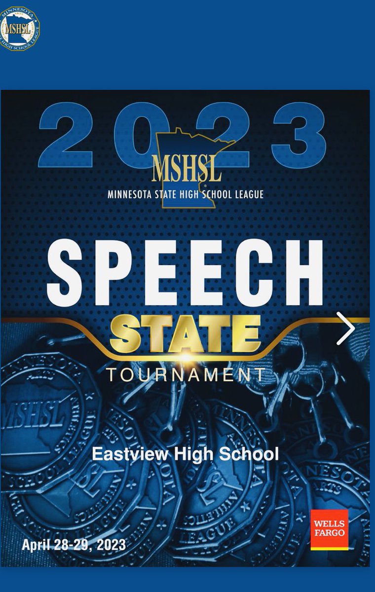 OwatonnaHuskies's tweet photo. Congratulations to State Speech tournament Individual STATE CHAMPION (Discussion) Kinzie Carlson! Congrats as well to Elijah Leon on a 5th place finish. Incredible season by the entire Speech team and staff! #owatonnaproud @ohsmagnet @ohsmagnet @OPP__Sports @voiceofohs https://t.co/ef6c0smGIE