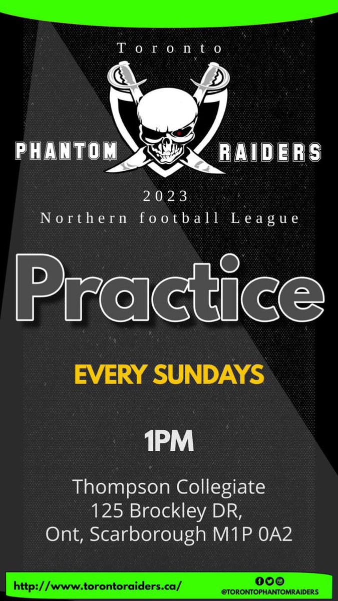 Toronto Phantom Raiders tweet media
