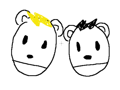 barebutters's tweet photo. @UnusualYikes quick drawings of kyle and Terrance + Philip (philip is a kodiak bear and terrance is a black bear) https://t.co/06vyDh0BDk