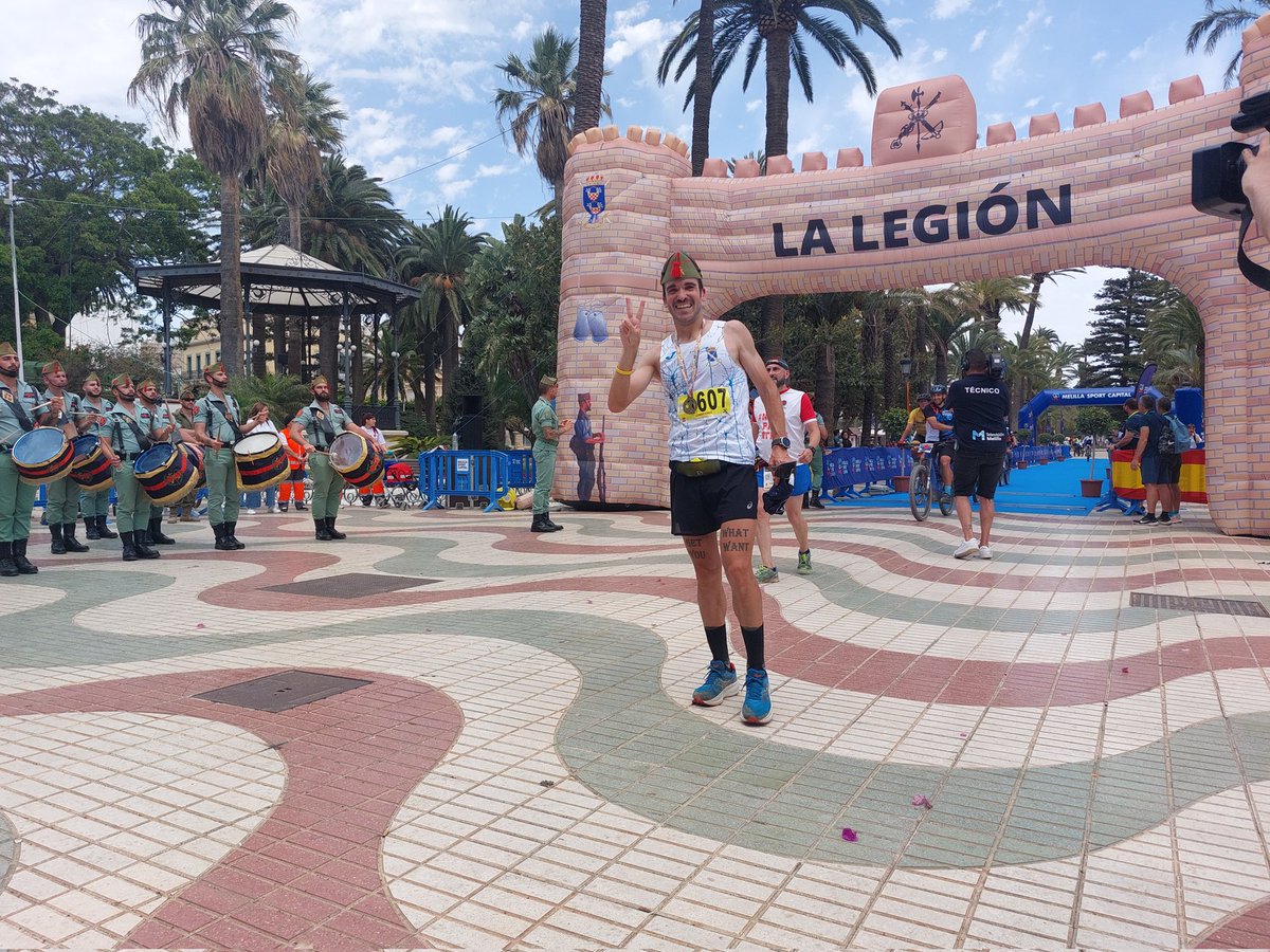 🔵 Jairo Sánchez Moreno es el ganador de los 50 kilómetros a pie de la novena edición de la Carrera Africana. Ha completado el recorrido en 3h 46' 03".