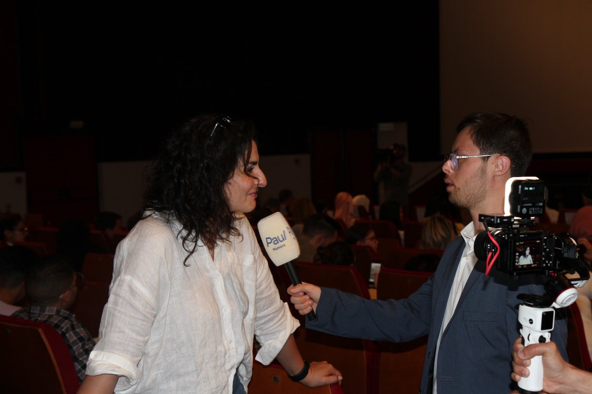 AmsatInfo's tweet photo. Mercredi 26 avril,nous avons eu la chance de visionner le film « Comme des chefs » en avant-première au Maroc en présence de personnalités du cinéma marocain et tous nos partenaires ayant soutenu ce projet depuis le début.
Une rediffusion sur la chaîne 2M sera bientôt programmée https://t.co/0iARHl3RIj