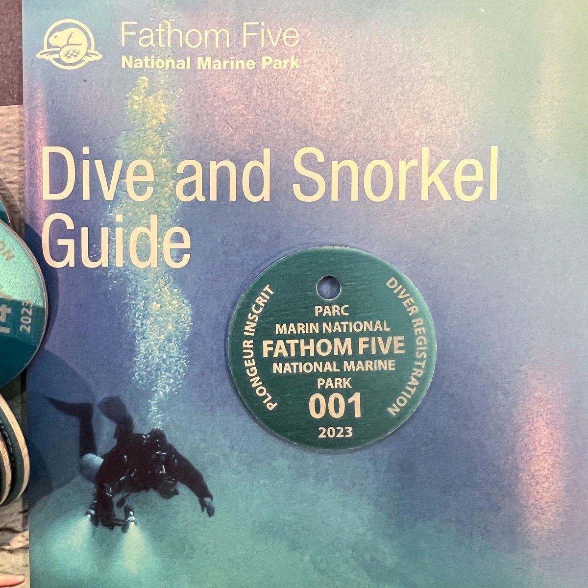 OUEscubaclub's tweet photo. This just in: @ParksCanada is donating #Tobermory dive tag 001 for our raffle! Come to Scuba Swap and enter to win this and other exciting prizes. https://t.co/hUSYED3A9o 

#OUE ❤️🤿
#torontoevent #torontoevents #todointoronto #thingstodointoronto @blogTO @torontolife https://t.co/bKEs2cu1DD
