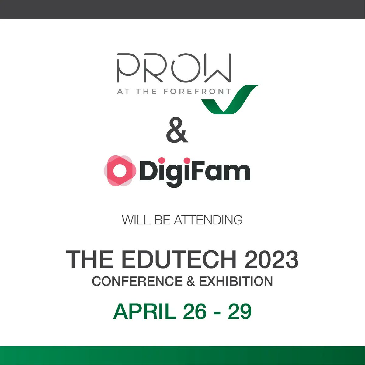 prow_me's tweet image. Here are some highlights from this week at the  #EDUTECH2023 conference
#learninganddevelopmentwithAI

#UAE #LEBANON #BAHRAIN #UZBEKISTAN

#PROWInformationTechnology #PROW #CyberSecurity #InfoSec

#InformationSecurity #DataManagement
Always #AtTheForeFront 🚤