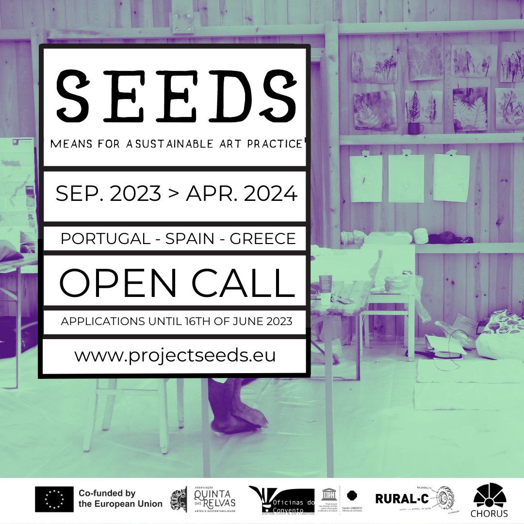 ChorusGreece's tweet photo. Open call for young #visual artists!

More information and applications are available at https://t.co/eN4X5IteT7 Deadline: 16/06/2023

#ProjectSeeds #SustainableArt #CreativeEurope #ChorusGreece #QuintadasRelvas #OficinasDoConvento #RuralContemporánea #artisticresidency #opencall https://t.co/pIQmKqxZZJ
