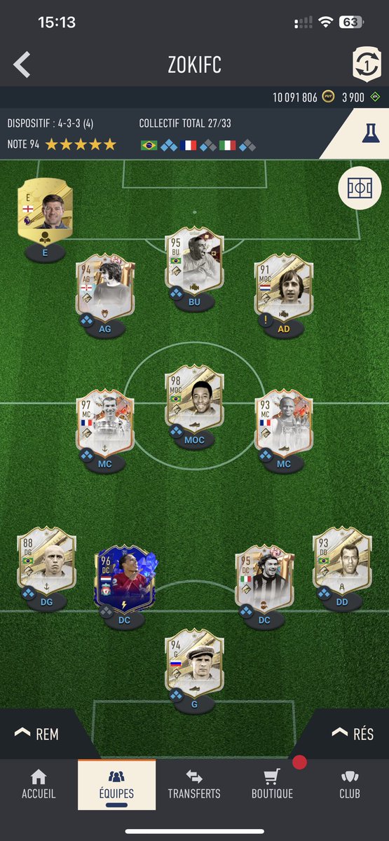 StefZoki18's tweet photo. @Mordu2FUT Il n’y a pas de Mbappe 😁 https://t.co/AEj6VR8swu