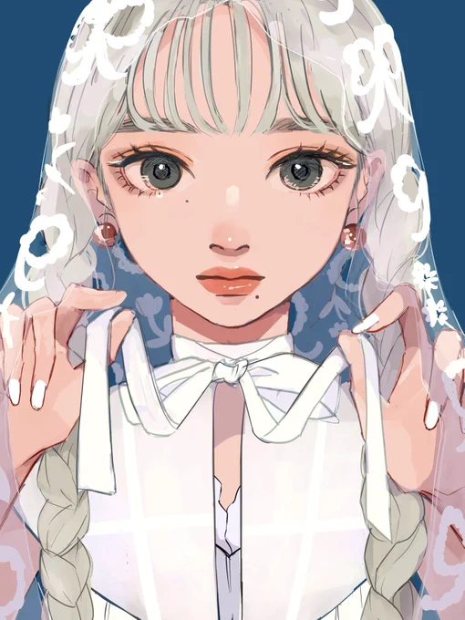 「ベール」 #イラスト #illustraion