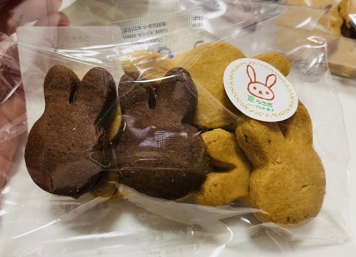 あと農業者バザールのお店で見つけたこのクッキー可愛すぎて即買いしてしまった… 道の駅とかにある手作りクッキー系に弱いんですねえワタクシ…