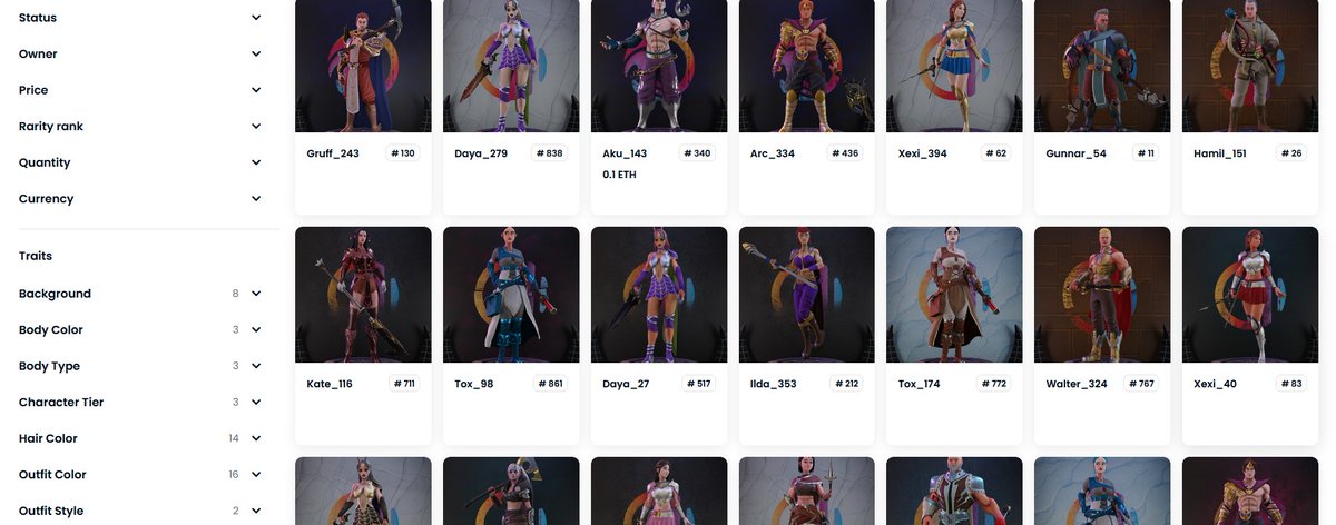 📢The NFTs are revealed now! 📢

Which character did you get?? 👑

You can read their stories and superpowers here: betrayedones.io/characters/