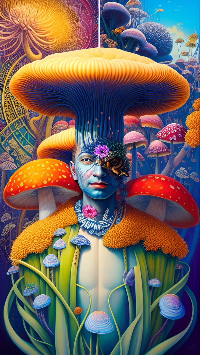 AuntyWildflower's tweet photo. I love the way these magical mushies turned out https://t.co/3jmu7Wibw2