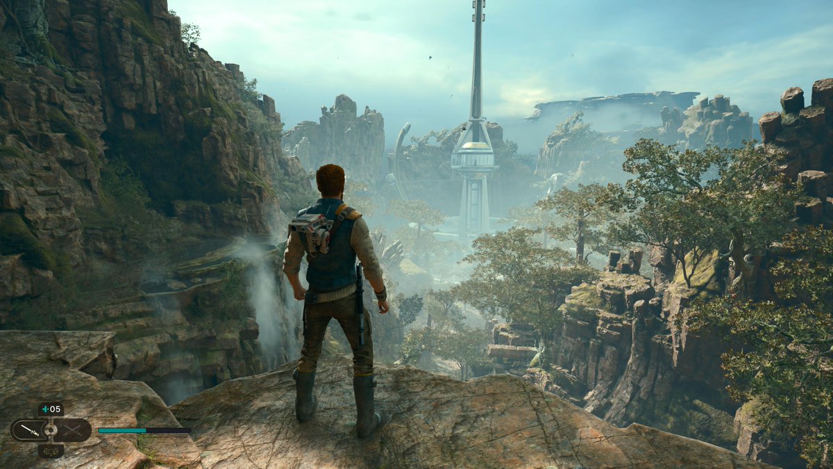 SeanC133's tweet photo. Two best friends on an adventure#PS5Share, #STARWARSJediSurvivor https://t.co/jr0AxA3I0z