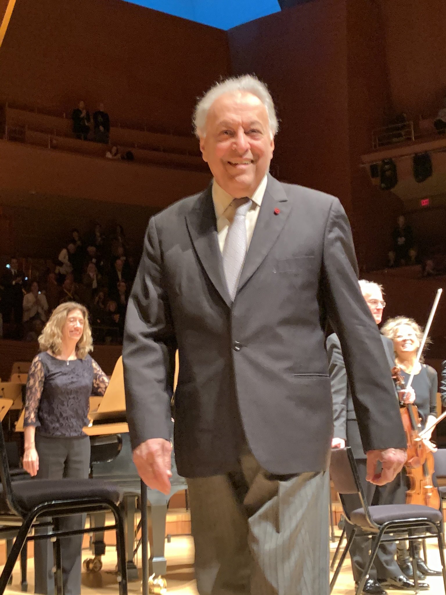 Happy birthday to Zubin Mehta, one of my favorite conductors. At Mahler s Resurrection  