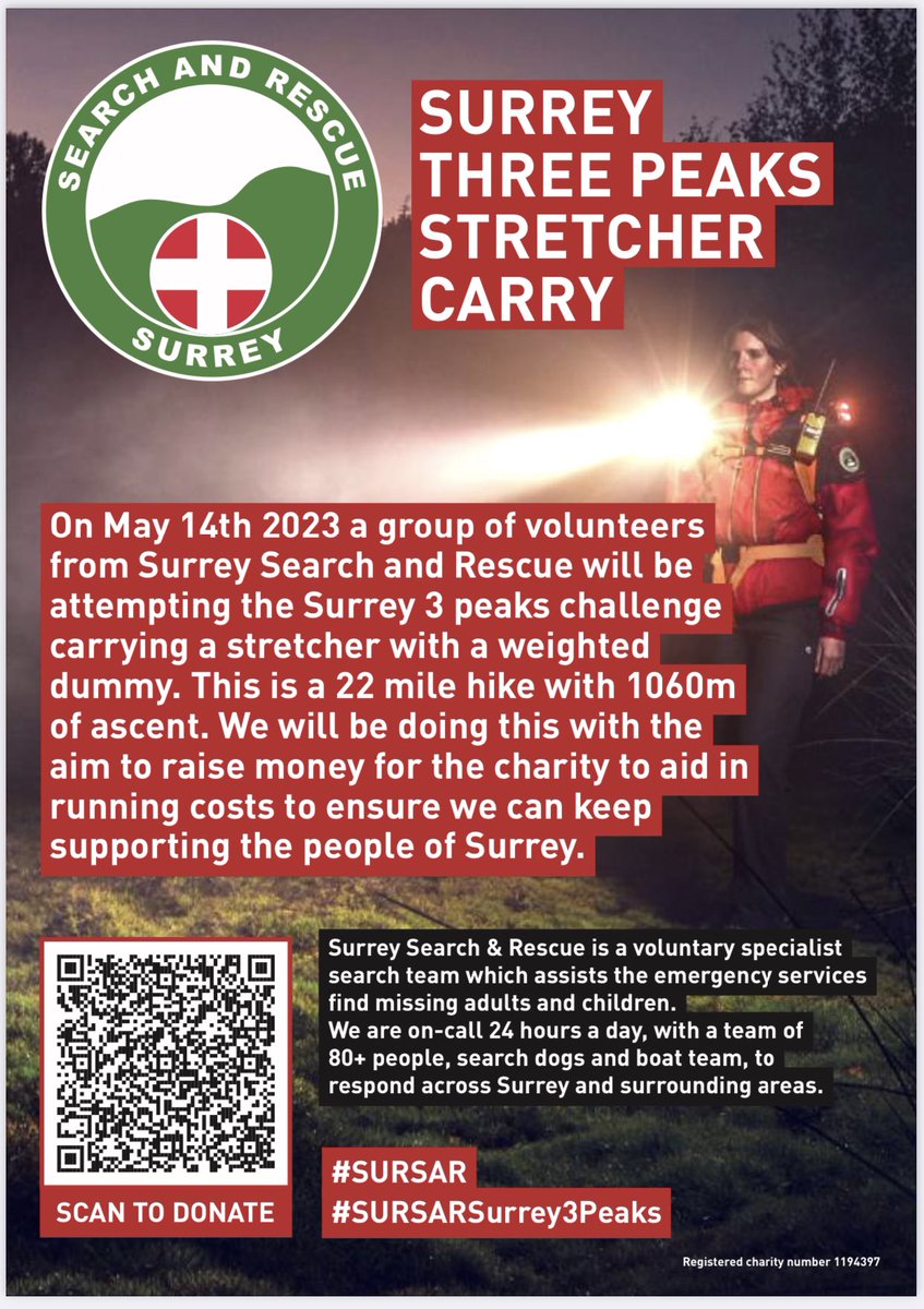 Surrey Search & Rescue (SurreySAR) tweet media