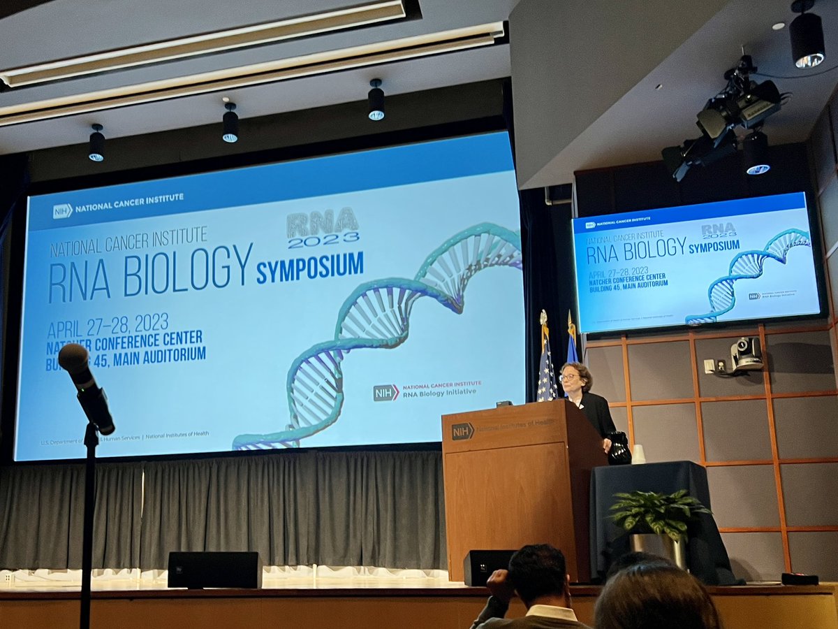 terrific meeting #NCIRNABiology2023. learned so much and invigorating to catch up with old and new friends. got many fresh ideas and start new collaborations ... tx @NCISandraWolin for bringing all of us together!
