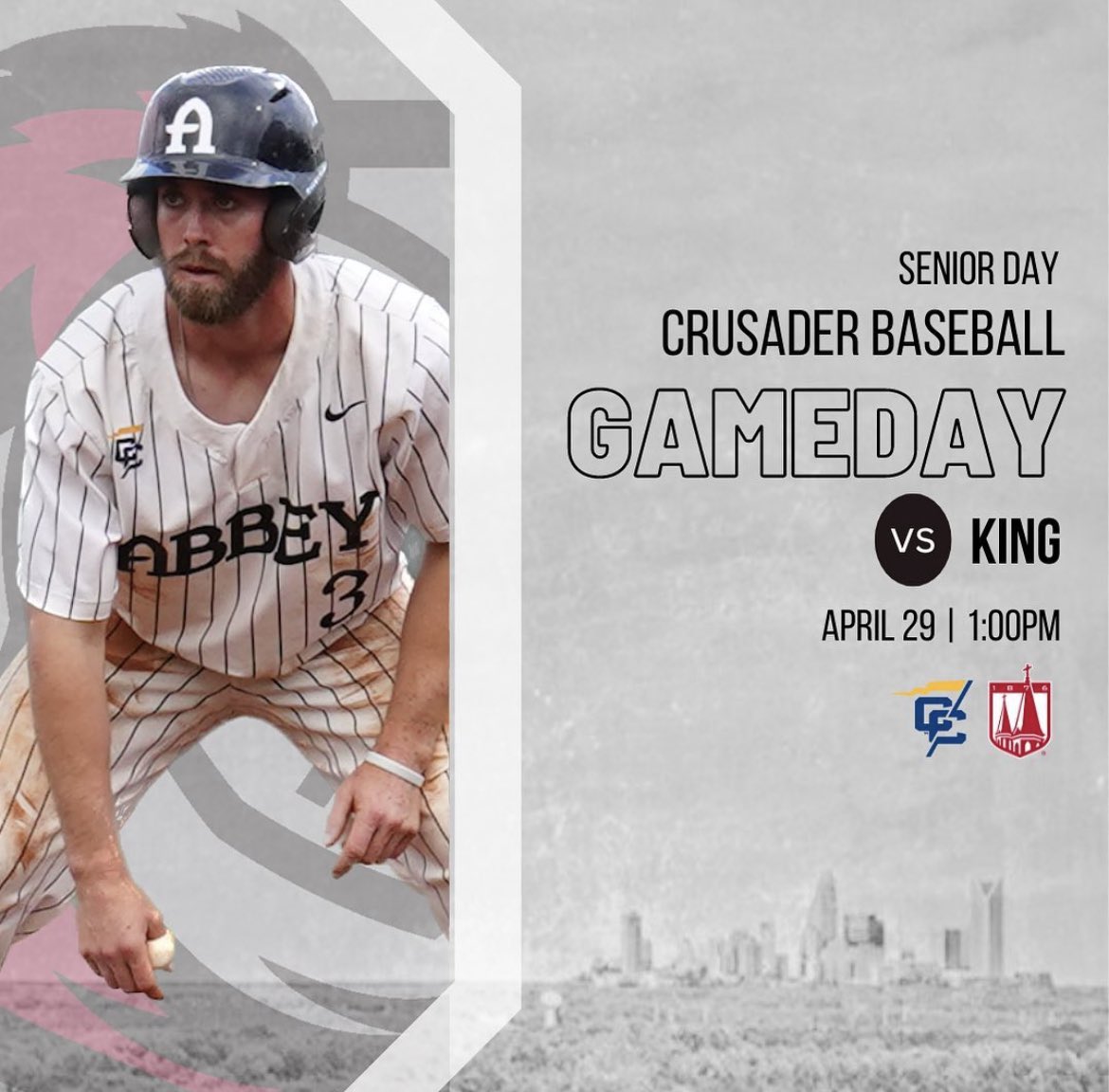 AbbeyBaseball's tweet photo. Senior Day! Let’s get to work #RaiseIt 🚩 https://t.co/hewdwWzPKg