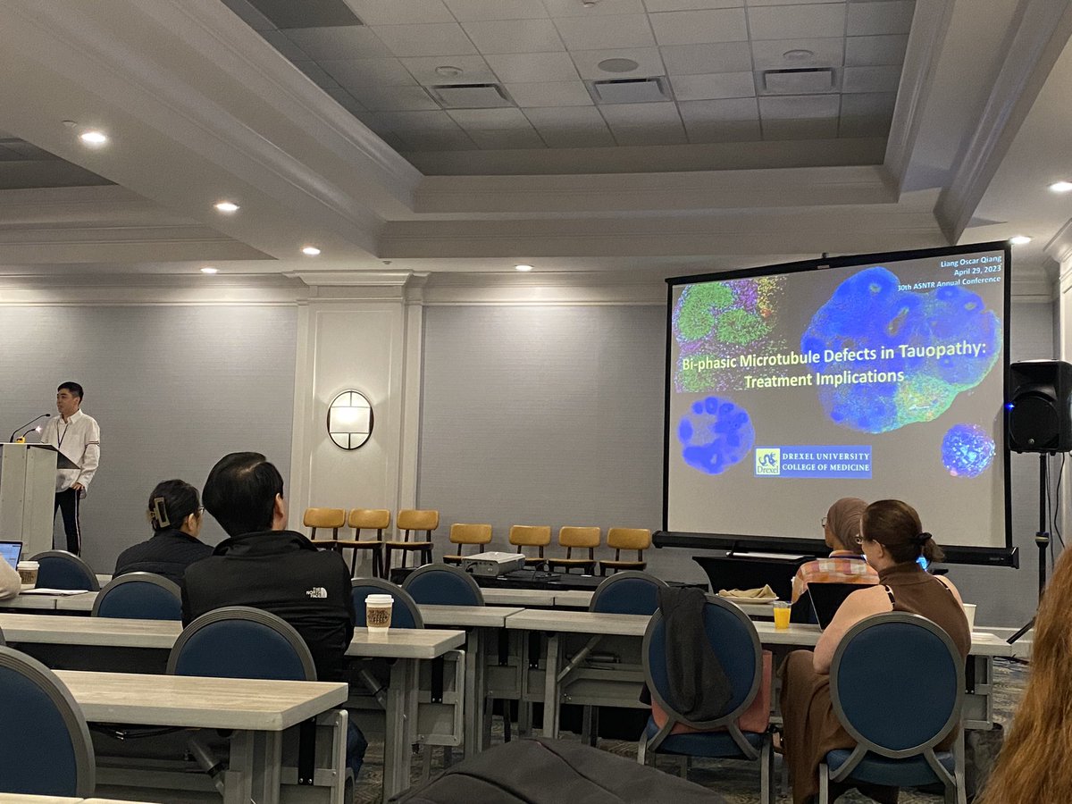 #ASNTR2023 #ASNTR30 

L. Qiang 

Bi-phasic microtubule defects in tauopathy: treatment implications 

<a href="/DrexelUniv/">Drexel University</a>