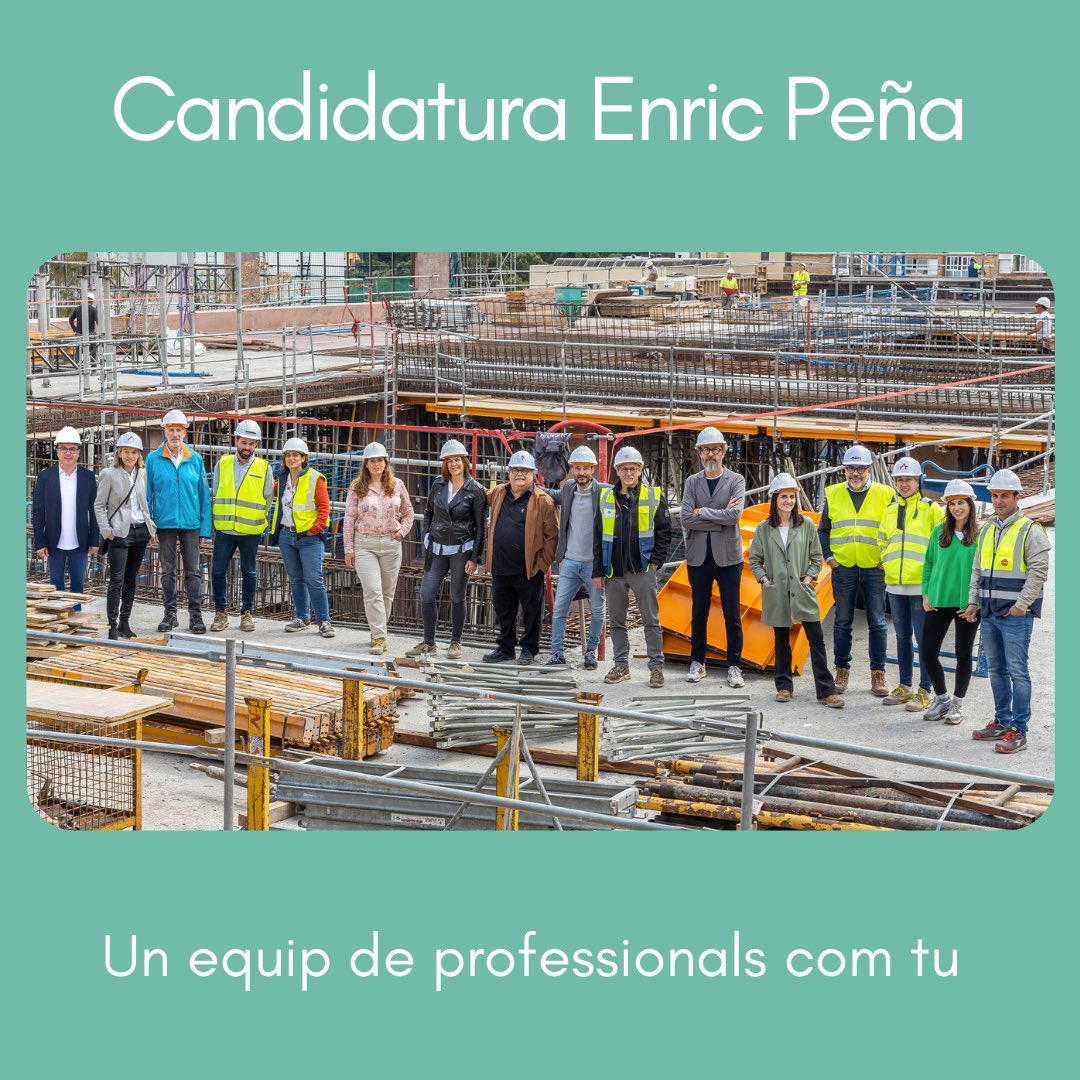 enric2023cateb's tweet photo. Un equip de #professionalscomtu https://t.co/cUYtsdAm1d