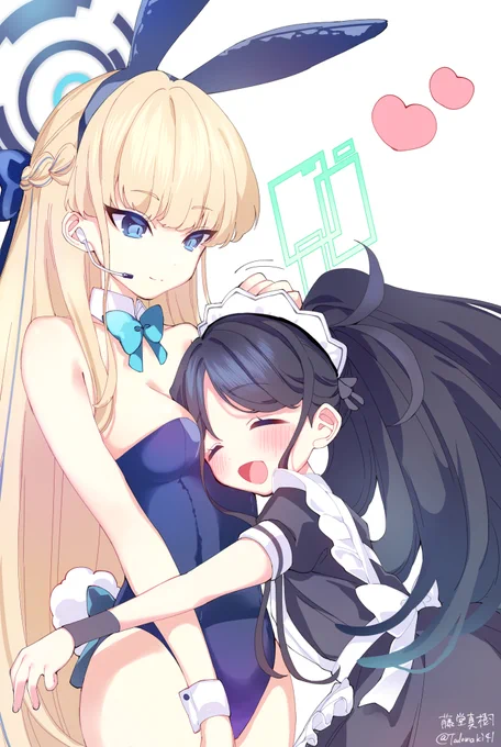 イベントストーリーネタ なでなでかわいい #ブルアカ #飛鳥馬トキ #天童アリス