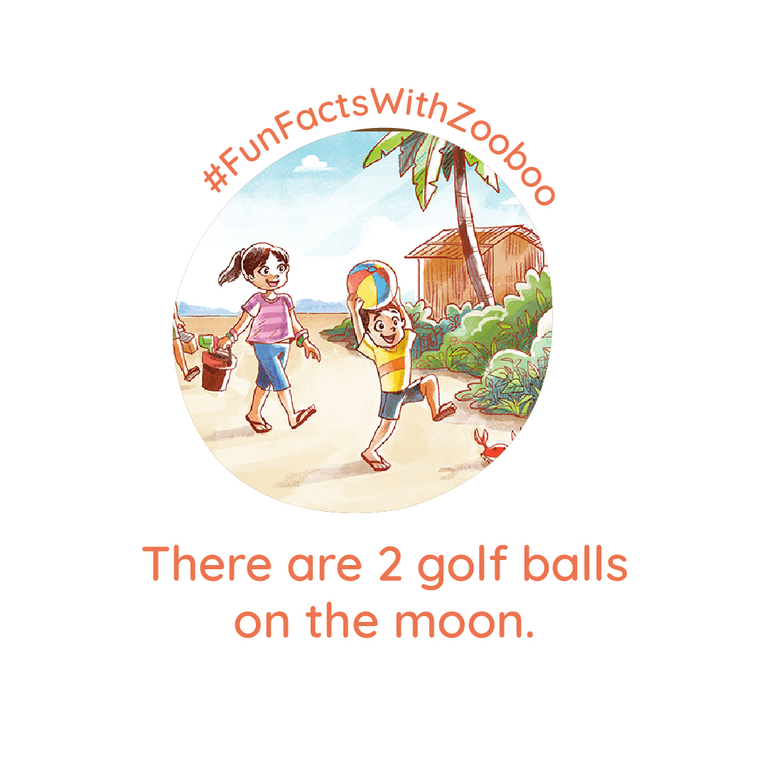 zooboostory's tweet image. Alan Shepard an American astronaut left two golf balls on his mission to the Moon! 
Double tap if you want more such cool #FunFactsForKids inspired by some elements of the Zooboo books 😍
.
.
.
.
.
#zooboostorybook #zooboofunfact #funfactwithzooboo #funfacts #didyouknow #moon
