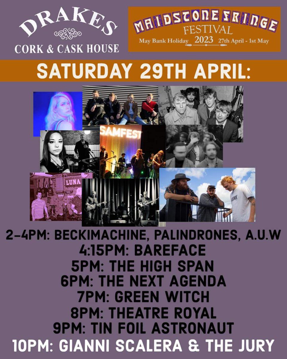 8pm tonight in Maidstone