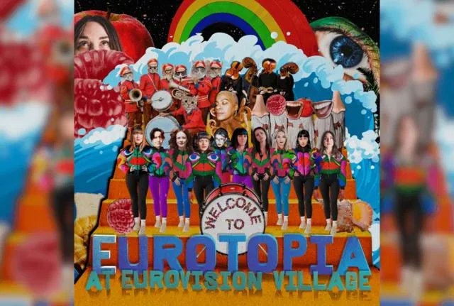 FREE! Wanting to get a twist on Eurovision? 'Welcome To Eurotopia' supergroup perform from 6pm on 5 May🌈starring Liverpool & Ukrainian artists, inc. @JanelWeaver @stealingsheep @NatalieMcCool @shedrewthegun @krapkakomamusic @RedRumClub buff.ly/3Azj3ZD