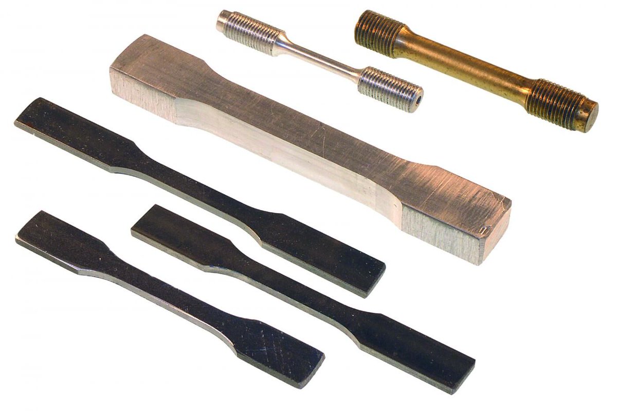 hill_eng's tweet image. Dog bone type specimens like these are commonly used for #tensiletesting #engineering