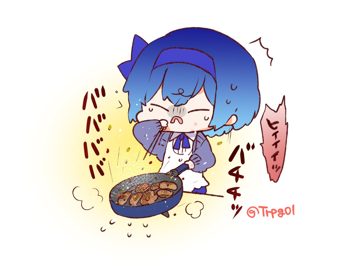 肉のバチバチ🍖🍳