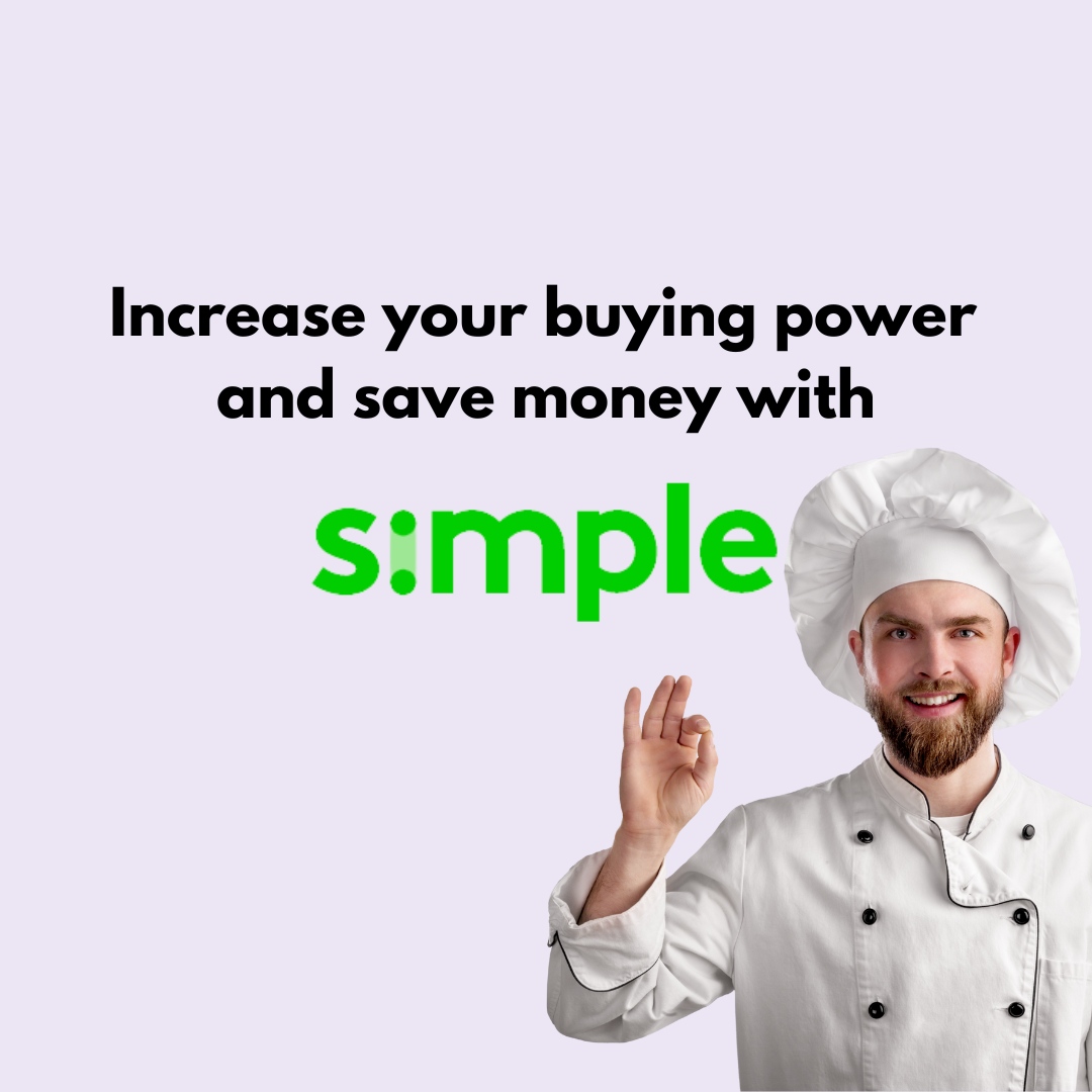SimpleMrktplace's tweet photo. ATTN: Chefs and restaurant owners!

Share your invoices with Simple, eliminate purchasing fatigue, and start saving.

For a limited time, the first 100 Chefs or restaurant owners to join Simple will receive a free 6-month subscription – a $1,000 value – with no strings attache... https://t.co/WVSHORK2jk