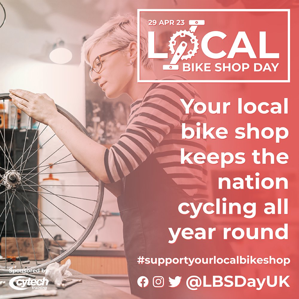 Why not visit your Local Bike Shop this weekend to get your bike ready for summer?! #LocalBikeShopDay