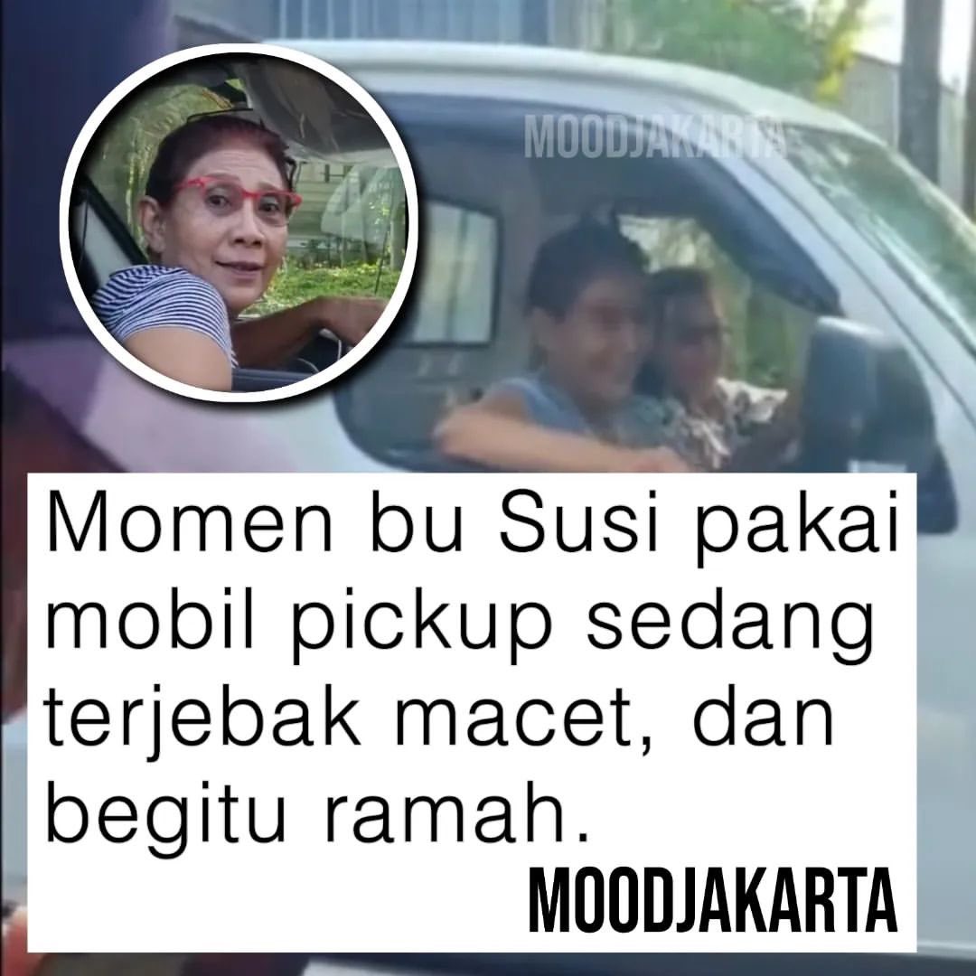 sosmedkeras's tweet photo. Sangat ramah sekali bu Susi 🥹☺️.

[📸 nurkholis_virgo80 ] https://t.co/UUxxQNSYrX