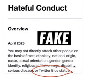 alx's tweet photo. Hey — Aren’t you the guy who was spreading a fake screenshot of Twitter’s rules last week? https://t.co/Eqih5Wx3Ba