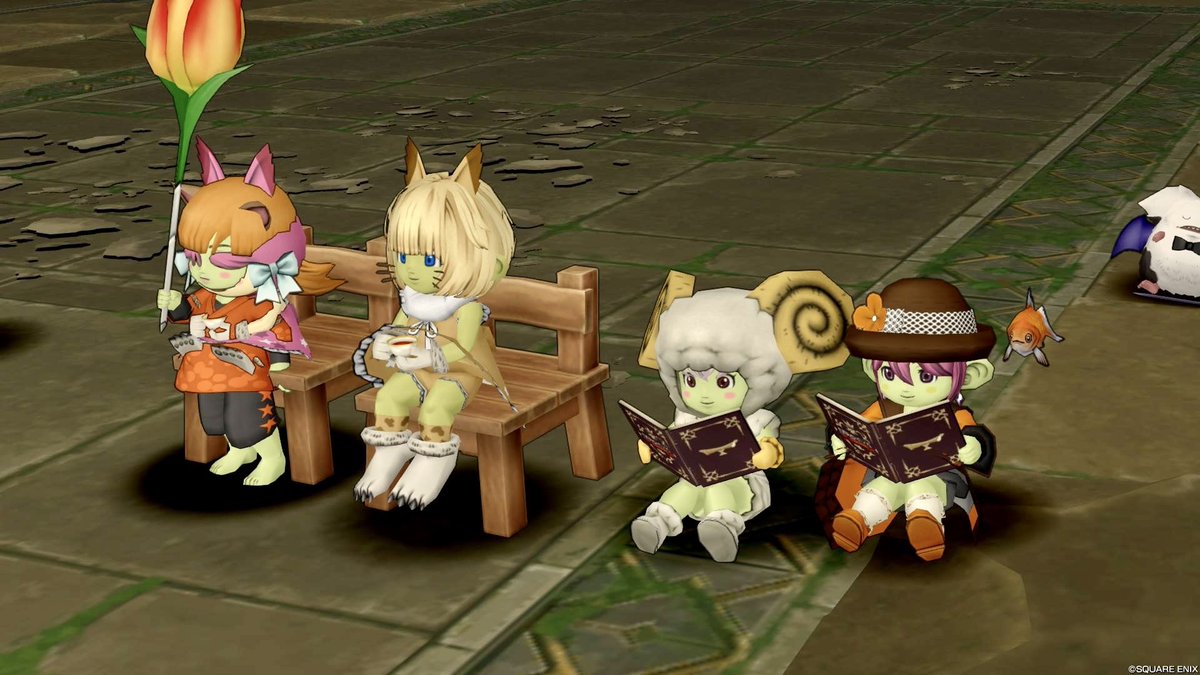 wapiko_DQX's tweet photo. 今日は別件があったので、終わり間際にちょこっとだけHTJ集会に参加♪
ドレア持ってないので見学してましたが、学生時代に体操着を忘れた思い出が蘇りました☺️
皆様どとうのひつじでしたっ🐏
 #HTJ48 https://t.co/g1AwCgRg12