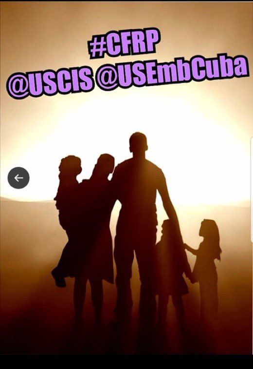 linacurbelo's tweet photo. FAMILY REUNIFICATION UNDER PAROL IS FALLING LONG BACK SEPARATED FAMILIES STALLED PROCESSES WE NEED TO BE HEARD. 🙏🇺🇸🇨🇺♥️🙏
@USEmbCuba 
@POTUS 
@SecBlinken 
@SecMayorkas https://t.co/M73xj2dm4a