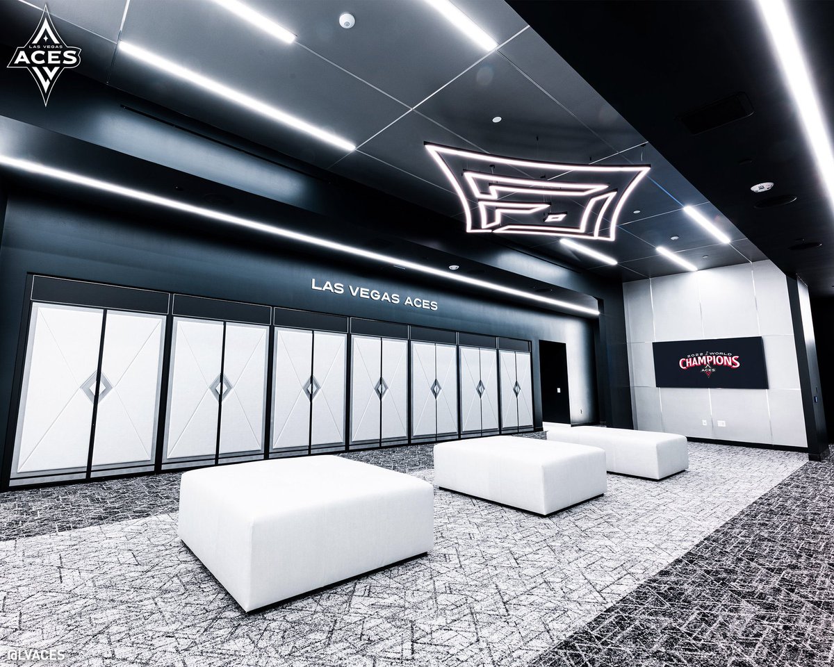 The Las Vegas Aces have moved into their new facility — the first ever built solely for a WNBA team: