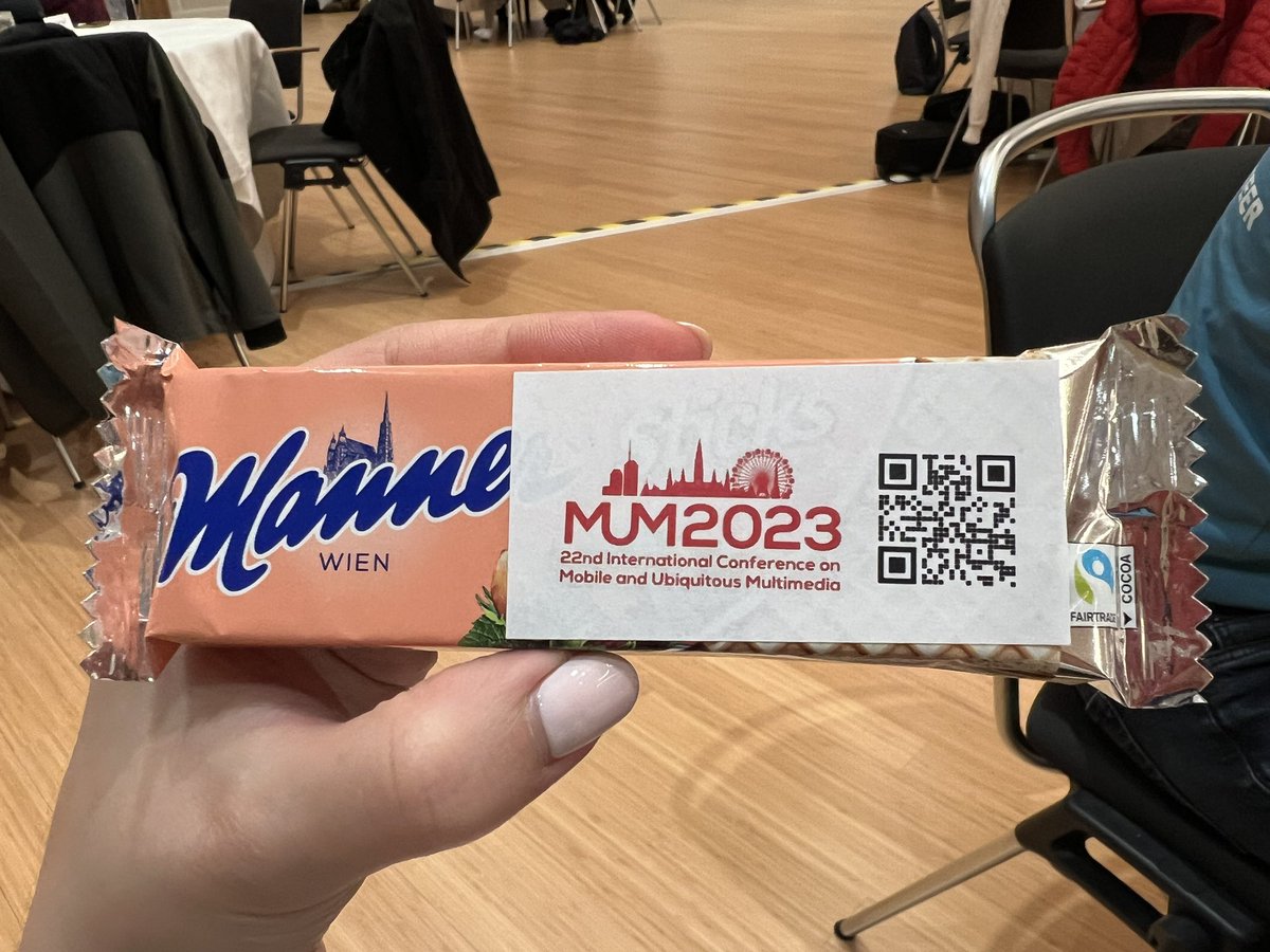 #MUM2023 team at #CHI2023! We very much enjoyed #reCHInnecting and spreading around some sweets 🍫 Goodbye Hamburg 👋 and see y’all soon in Vienna!🎡