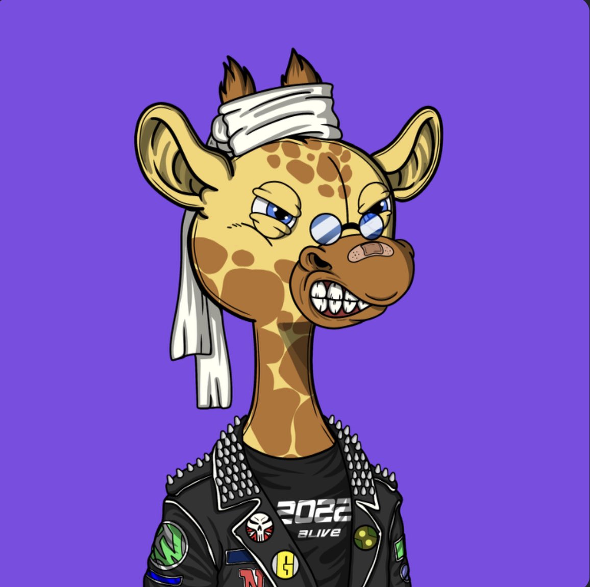 GraffeAlgorand's tweet image. This Young G wants everyone in the #algofam to have a badass weekend💯 Stay strong, stay safe, and most of all stay G🦒🔥💯 #AlgorandNFTs
