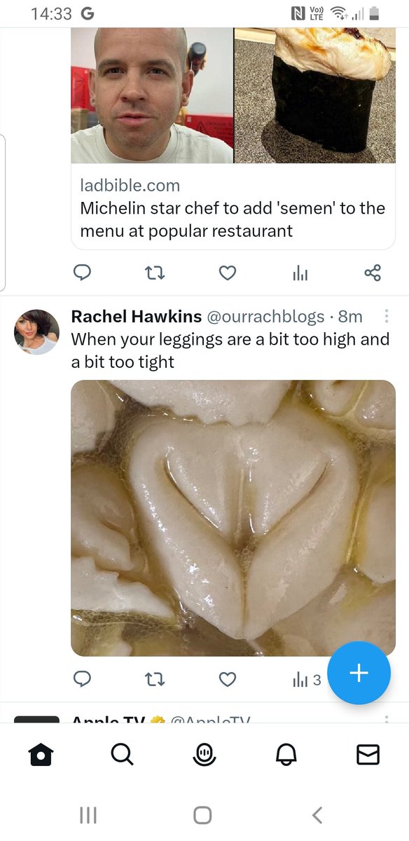 pmurph31's tweet photo. @ourrachblogs Don't let that Michelin star chef see this picture!! 🤢 https://t.co/4nuXdhhaHZ
