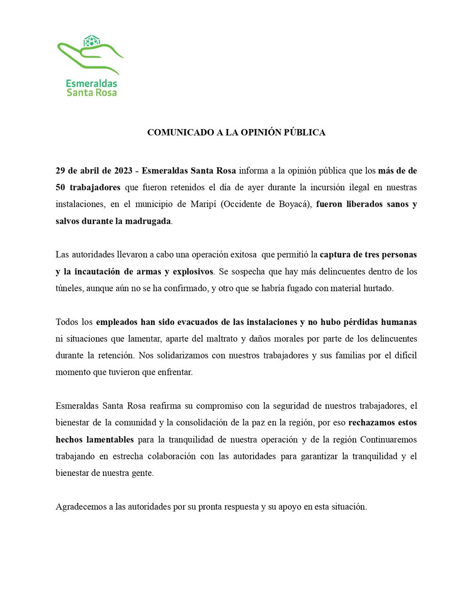 Esmeraldas Santa Rosa tweet media
