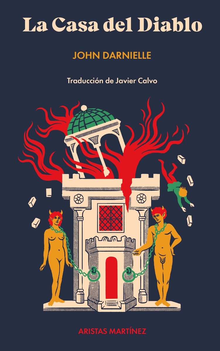 aristasmartinez's tweet photo. Atención🔥En vuestras librerías favoritas a partir de 17 de mayo 🔪🩸
Traducción de Javier Calvo.
#LaCasaDelDiablo #JohnDarnielle #DevilHouse #TrueCrime #Novedad https://t.co/jKMG9vZmvD