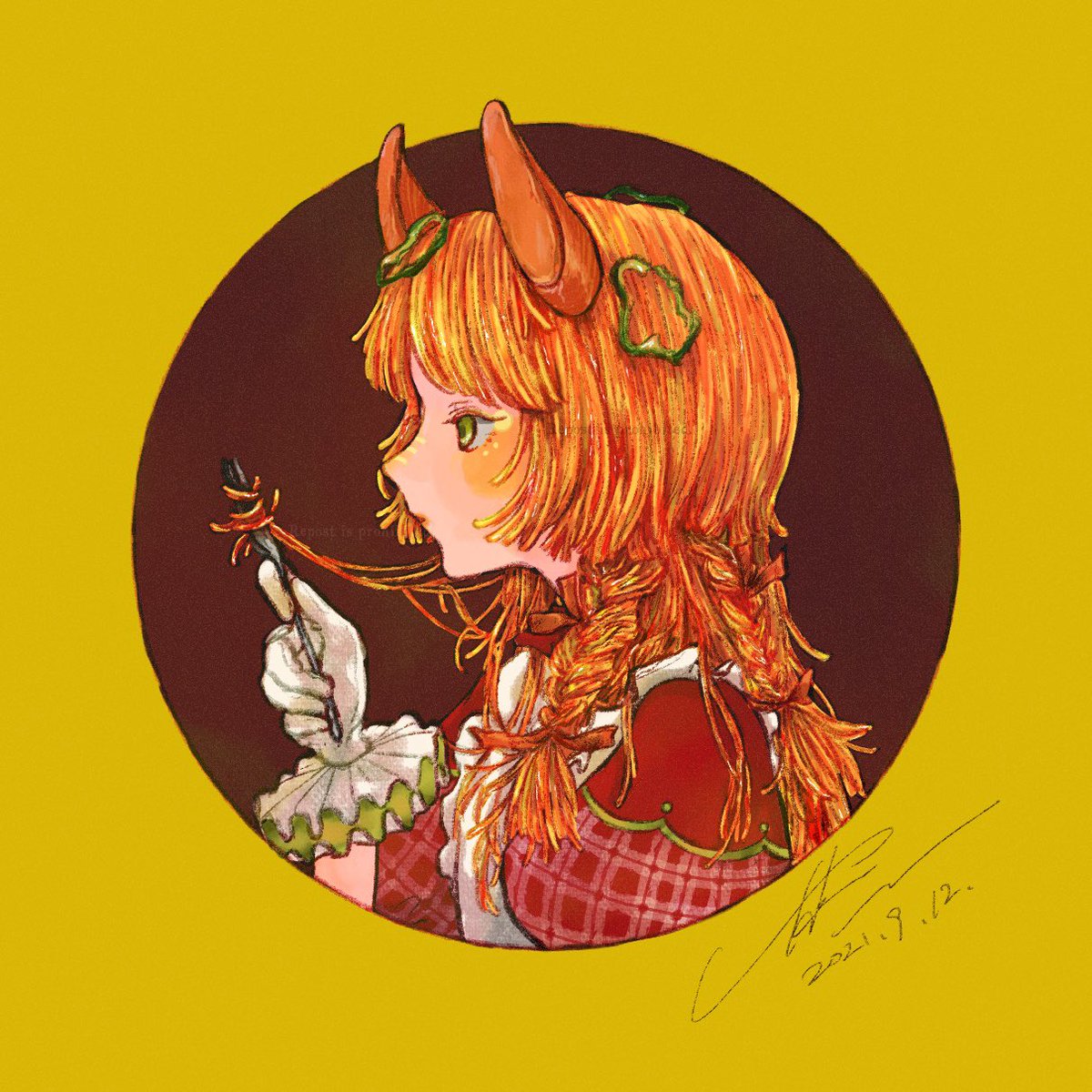 「かわいいな」|迴トヲテツ🎪サーカス展のイラスト
